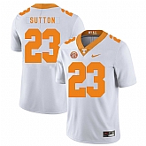 Tennessee Volunteers 23 Cameron Sutton White Nike College Football Jersey Dzhi,baseball caps,new era cap wholesale,wholesale hats